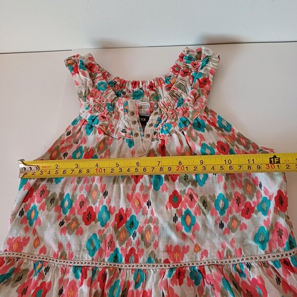 Gorgeous MEXX Girls Summer Dress Size 7 100% Cotton - Picture 9 of 10